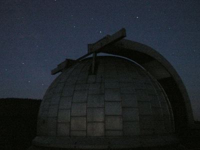 Photo: Stars over the dome
