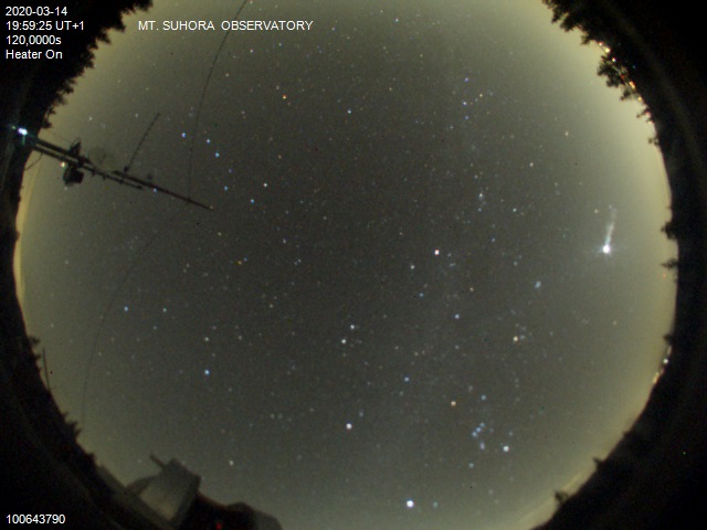 Zdjęcie ściągnięte w dniu 2020-03-14 o godzinie 20:03:00 czasu lokalnego.