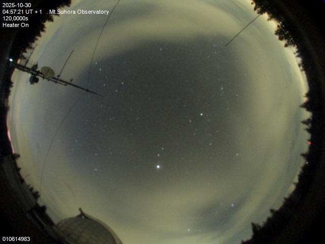 Zdjęcie ściągnięte w dniu 2025-10-30 o godzinie 05:00:20 czasu lokalnego.