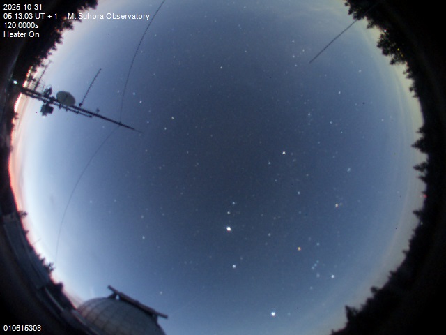 Zdjęcie ściągnięte w dniu 2025-10-31 o godzinie 05:16:00 czasu lokalnego.