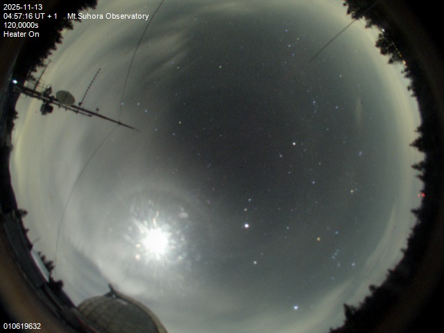 Zdjęcie ściągnięte w dniu 2025-11-13 o godzinie 05:00:15 czasu lokalnego.