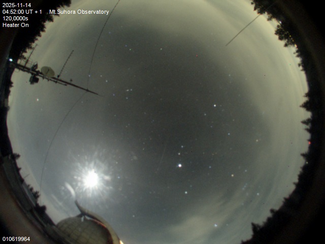 Zdjęcie ściągnięte w dniu 2025-11-14 o godzinie 04:55:00 czasu lokalnego.