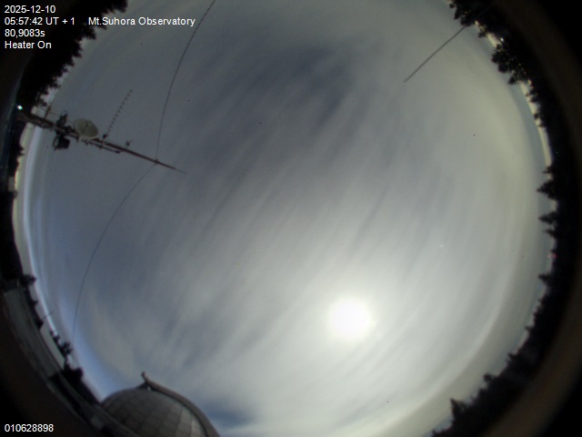 Zdjęcie ściągnięte w dniu 2025-12-10 o godzinie 06:00:01 czasu lokalnego.