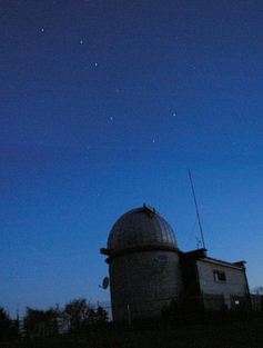 Photo: Big Dipper over the dome