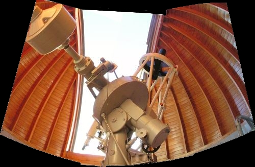 Photo: In the dome